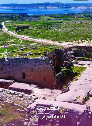 قلعة نجم أيقونة الجمال على ضفاف الفرات في منبج