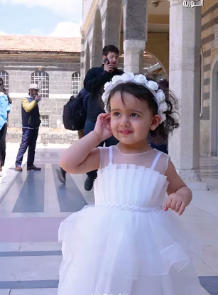من الكنيسة المريمية في دمشق