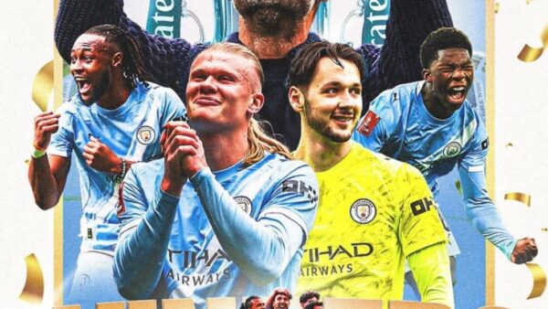 مانشستر سيتي يتوج بطلاً لكأس الاتحاد الإنكليزي بعد فوزه على تشيلسي