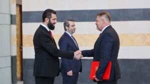 الرئيس الشرع يتسلم أوراق إعتماد سفير أندونيسا