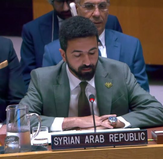 العلبي في مجلس الأمن" سوريا انتقلت من ساحة للنزاعات إلى جسر يربط بين قارات العالم"