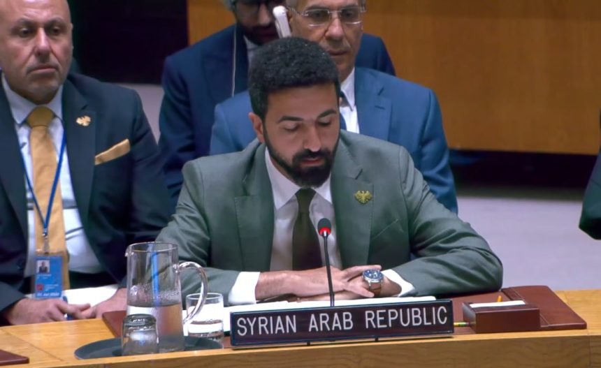 العلبي في مجلس الأمن" سوريا انتقلت من ساحة للنزاعات إلى جسر يربط بين قارات العالم"