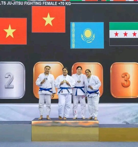 برونزية آسيوية لمروة الشلبي.. ونتائج مبشرة للمنتخب السوري للجوجيتسو في كازاخستان