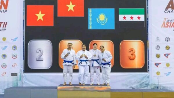 برونزية آسيوية لمروة الشلبي.. ونتائج مبشرة للمنتخب السوري للجوجيتسو في كازاخستان