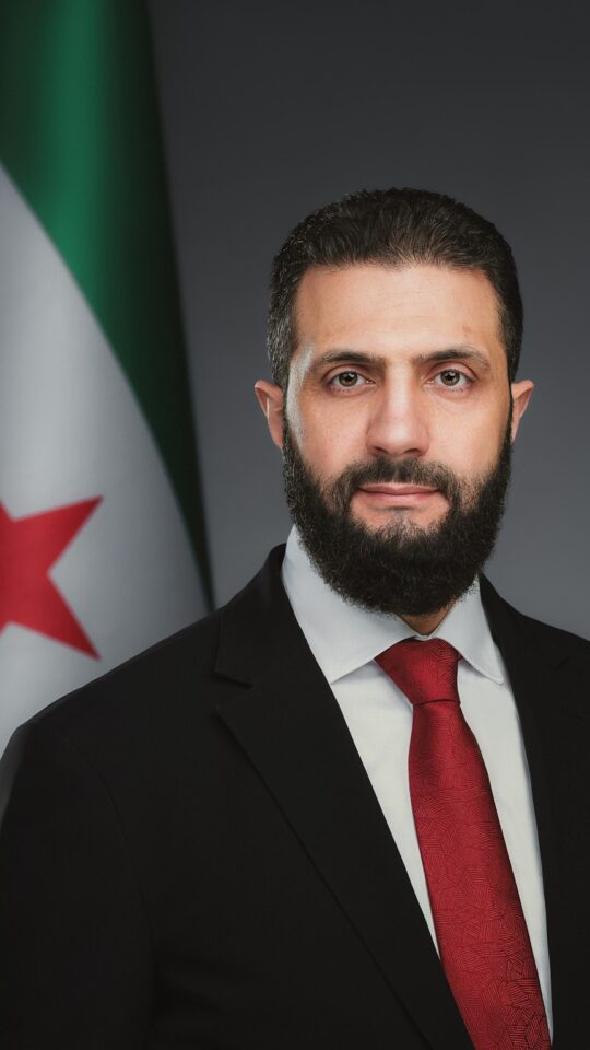 الرئيس أحمد الشرع