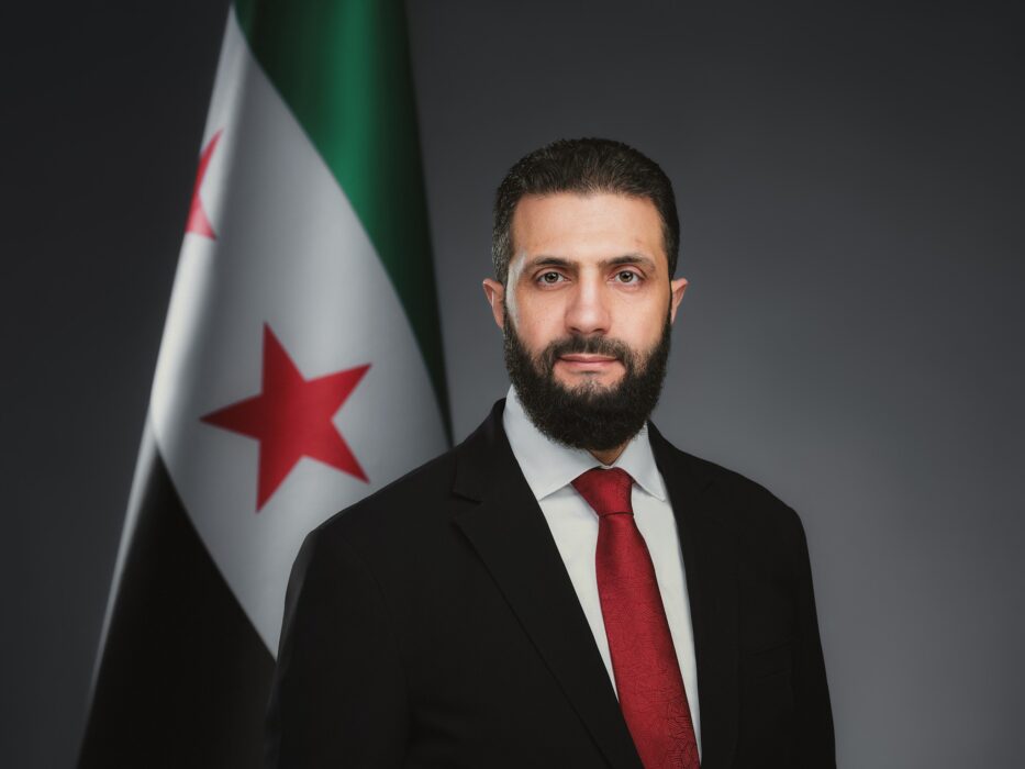 الرئيس أحمد الشرع