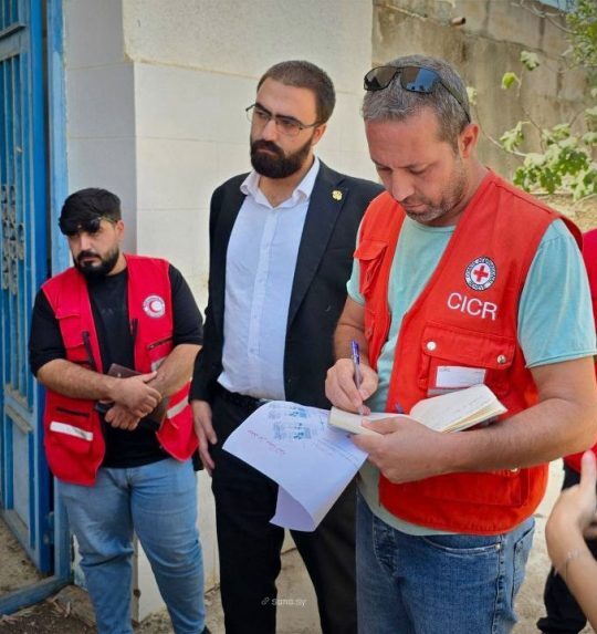 بدء تأهيل آبار ومحطة مياه الثعلة في ريف السويداء