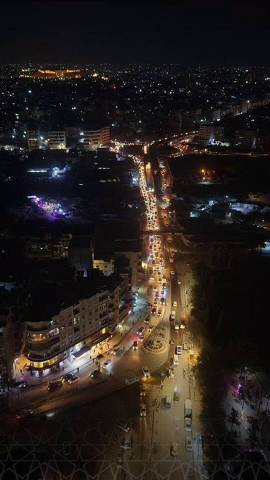 عودة الكهرباء لأحياء حلب وسلمى