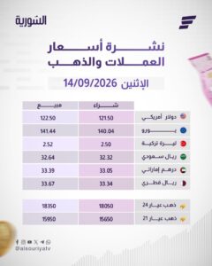 أسعار العملات