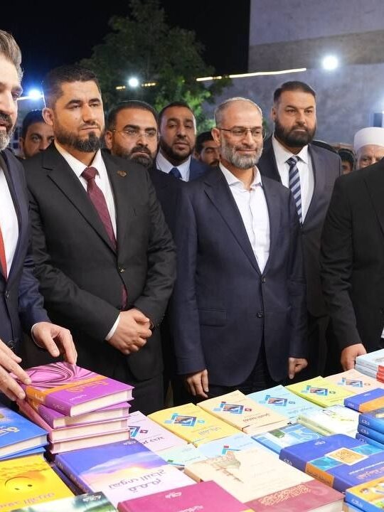 صورة من حفل افتتاح معرض إدلب للكتاب في دورته الرابعة بالمركز الثقافي